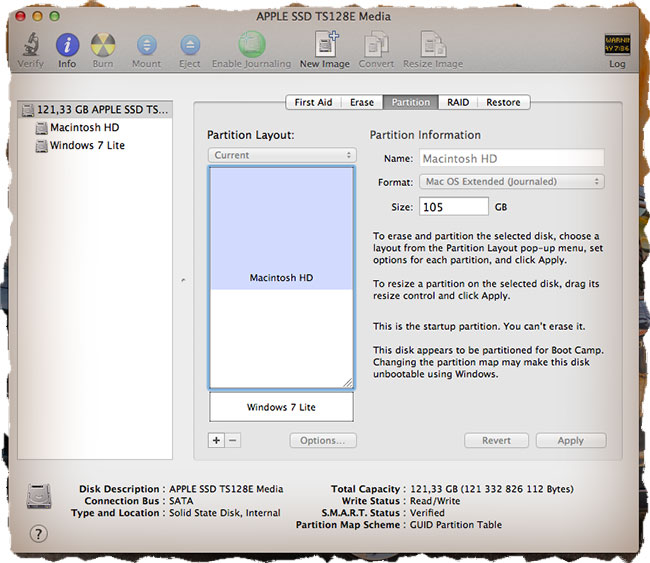 using disk utility mac what format for windows