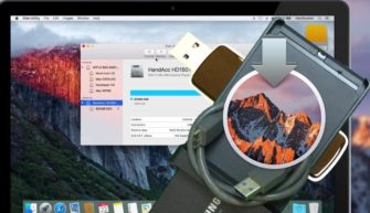Разбить внешний HDD на несколько разделов в MAC OS