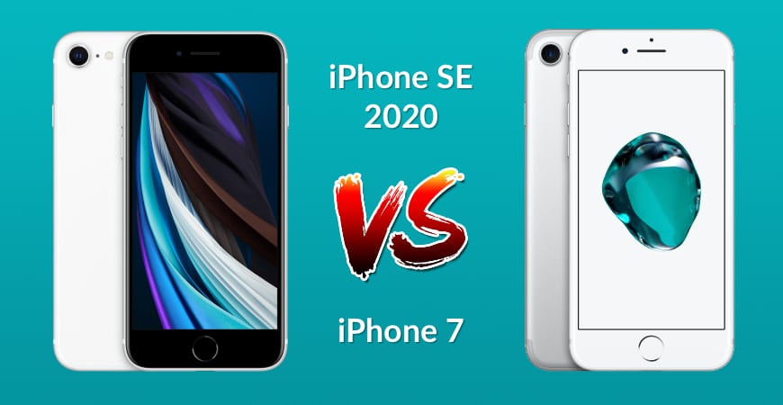 Сравнение iPhone SE 2020 и iPhone 7