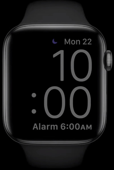 Режим сна на Apple Watch