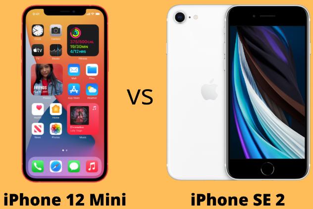 iPhone 12 mini против iPhone SE 2