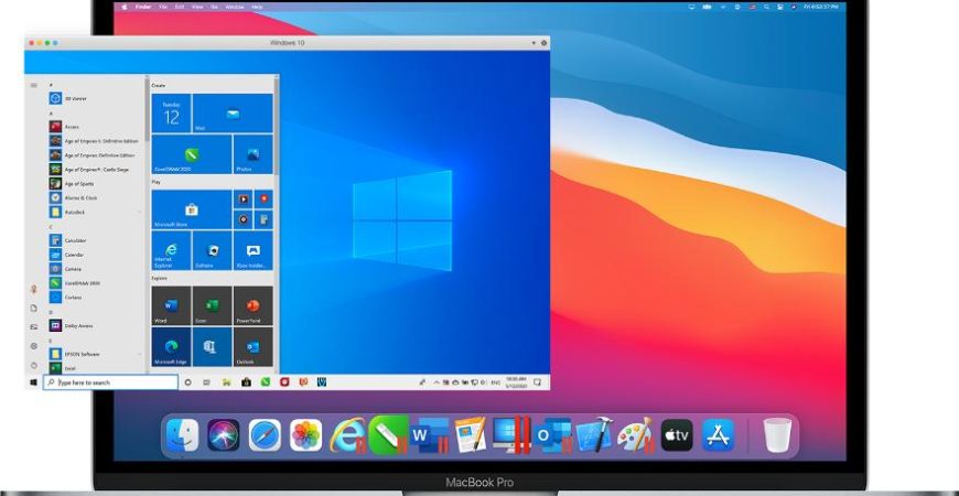 Запуск Windows 10 на Mac на чипе M1