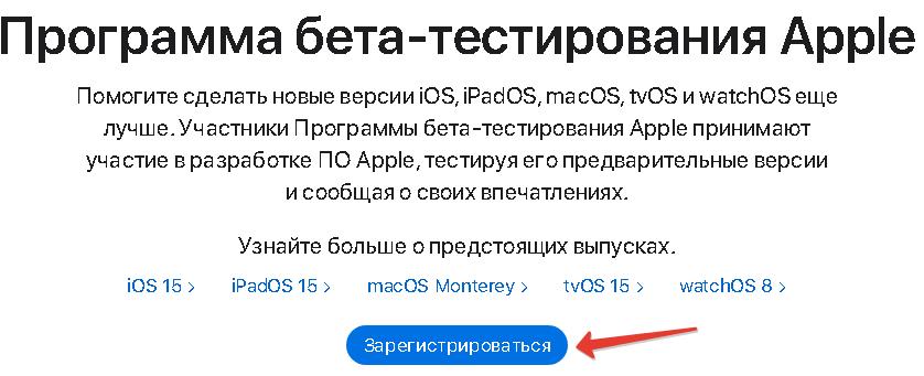 Программа beta-тестирования
