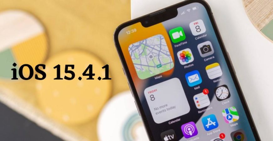 Версия iOS 15.4.1