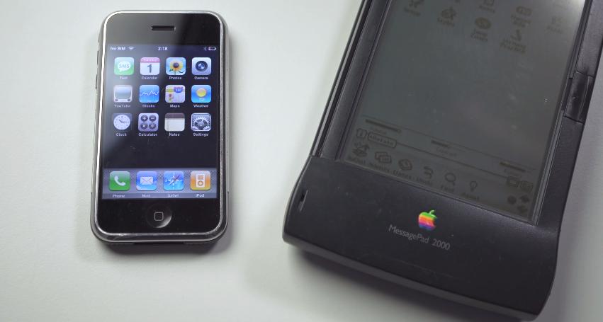 Первый iPhone и Newton