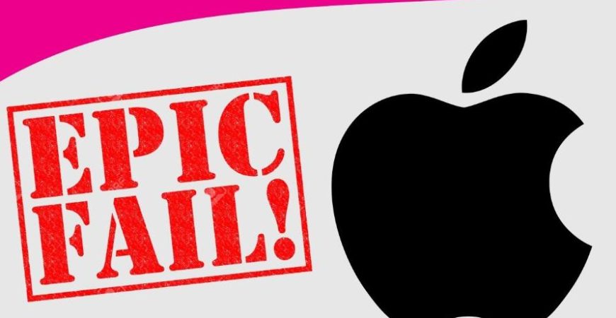 Эпические провалы Apple