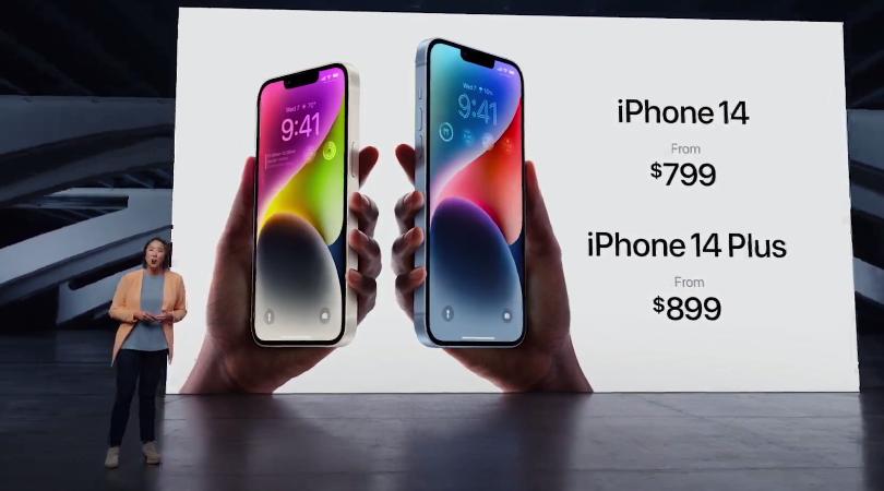 Цена iPhone 14