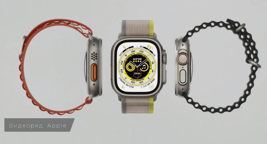 Новые ремешки Apple Watch Ultra