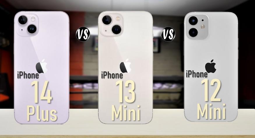 iPhone 14 Plus против iPhone 13 mini