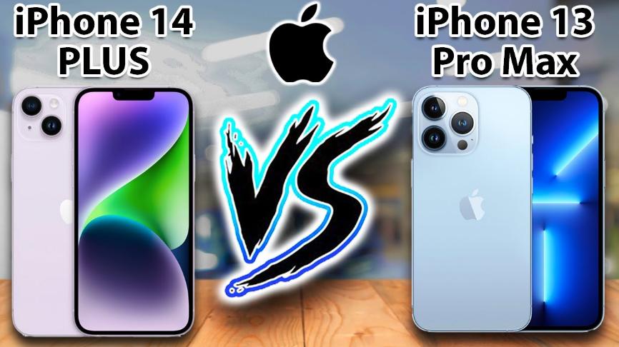Сравнение iPhone 14 Plus и iPhone 13 Pro Max
