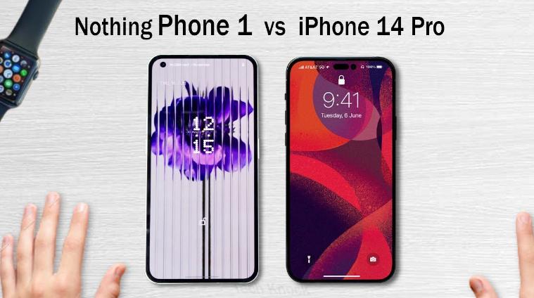 Сравните iPhone 14 Pro и пустой телефон