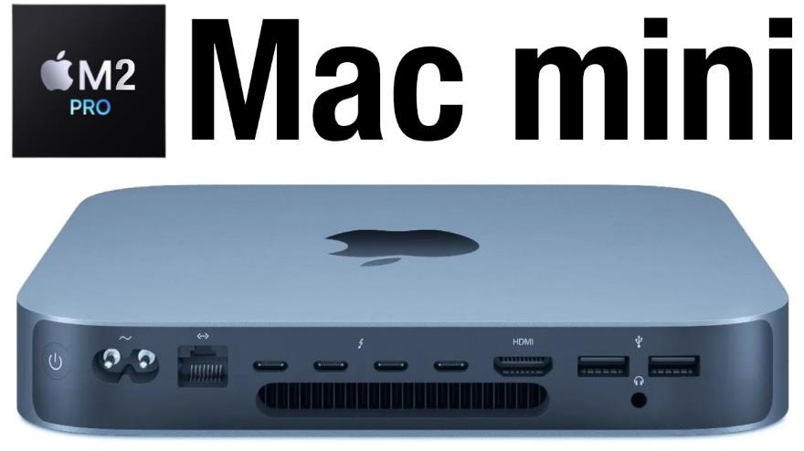 Порты в Mac mini M2 Pro