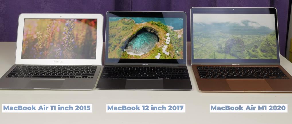 Сравнение MacBook Air