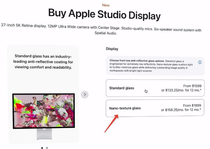 Apple Studio Display нано-текстурная версия