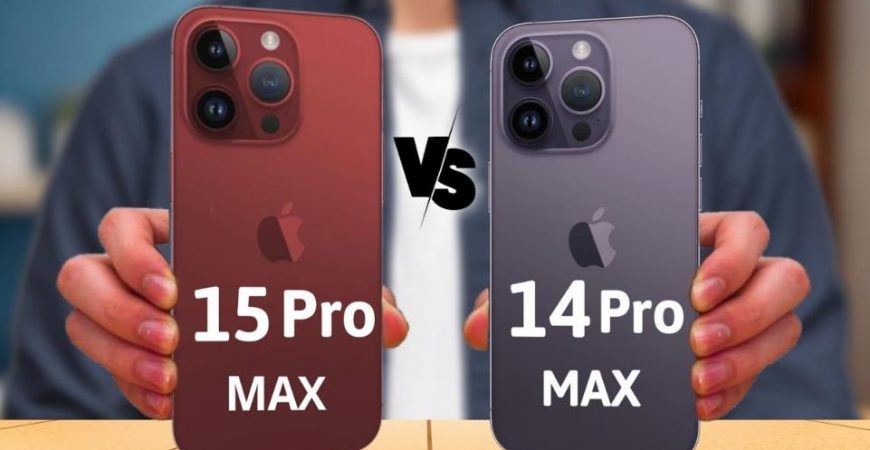 Сравнение iPhone 15 Pro Max и iPhone 14 Pro Max