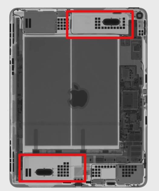 Динамики в iPad Air 6