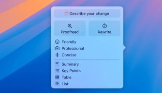 Apple Intelligence Writing Tools