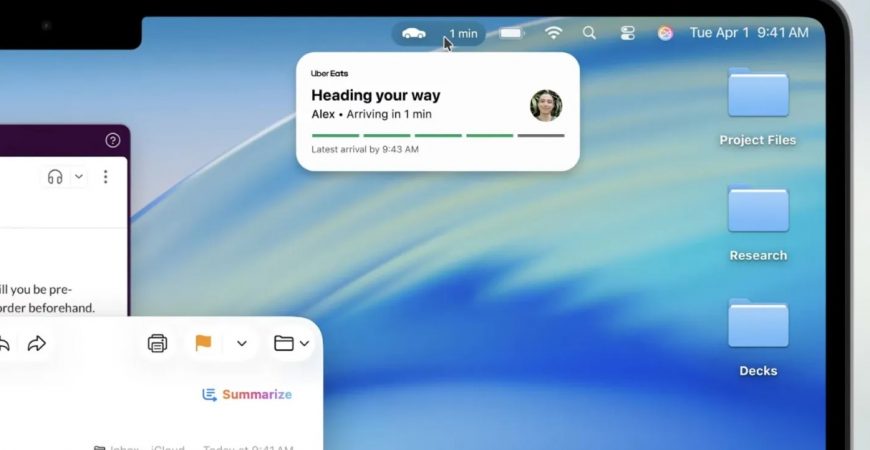 Live Activities в iPadOS 26 и macOS Tahoe