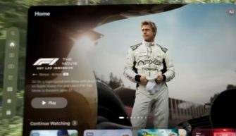 эпизод Hot Lap для Vision Pro