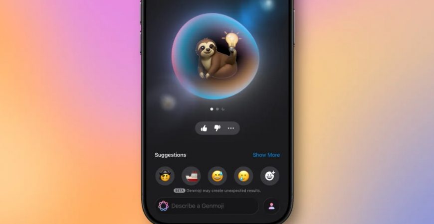 функция Genmoji