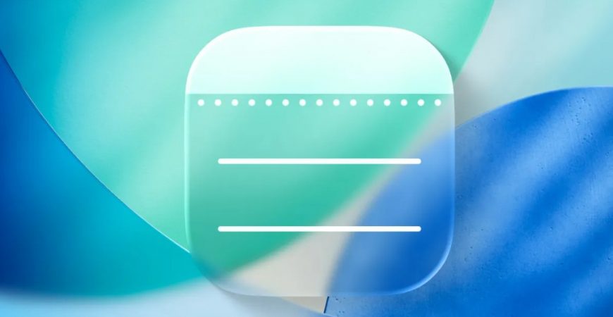 Apple Notes в iOS 26
