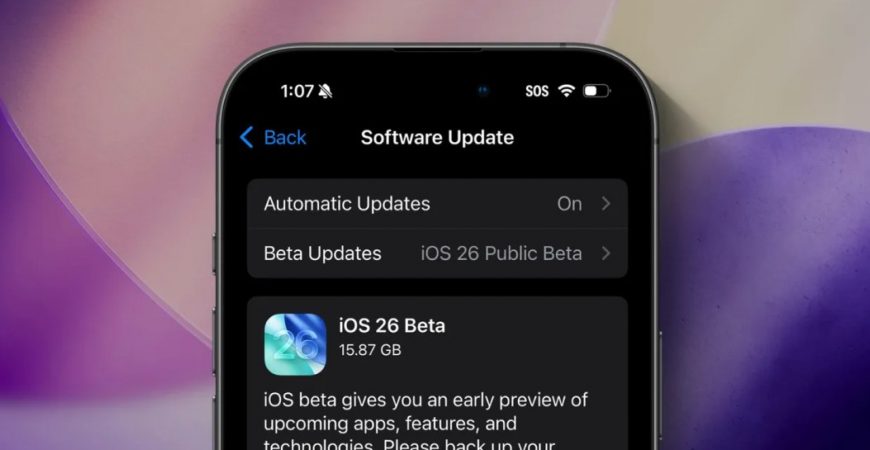 iOS 26 установка