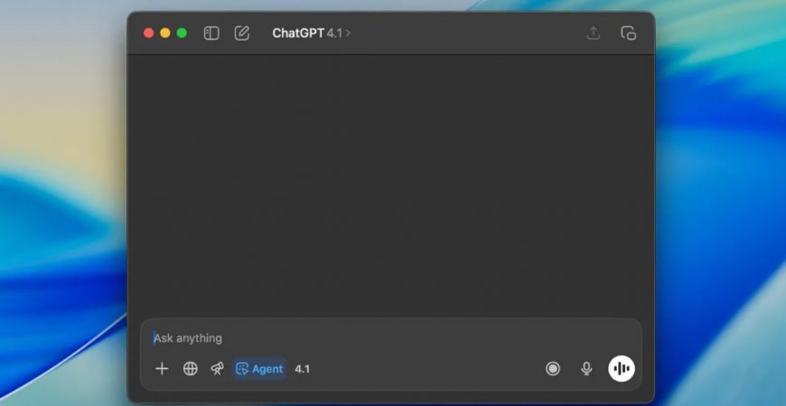ChatGPT Agent в приложении для Mac