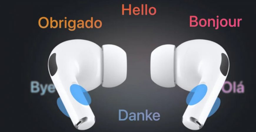 Живой перевод в AirPods