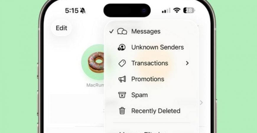 Сообщения в iOS 26