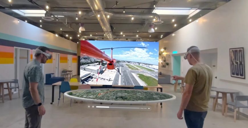 Flight Sight на Apple Vision Pro