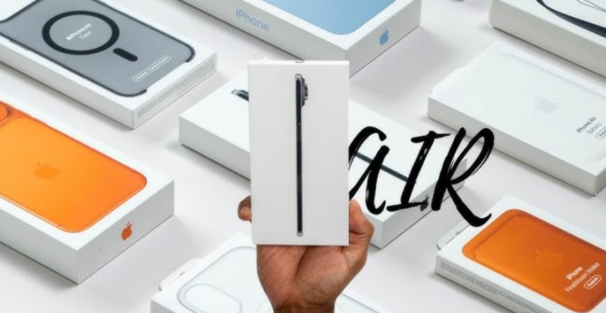 Упаковка iPhone Air
