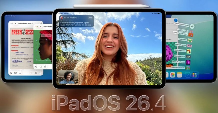 iPadOS 26.4 публичная бета
