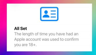 Верификация возраста